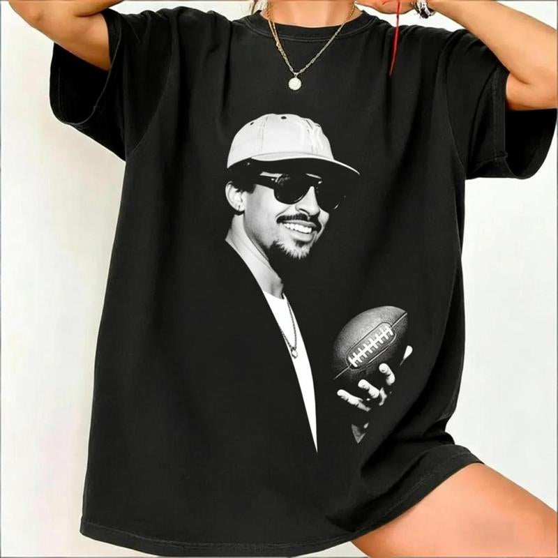 Benito Bowl 2026 Player Edition T Shirt Featuring Bad Bunnie Halftime Show Football Vintage Athletic Style Reggaeton Icon Sportswear Exclusive Concert Streetwear